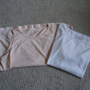 Ann Taylor LOFT Vintage Soft Shirts M Bundle of 2